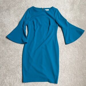 Calvin Klein Teal Women's Dress